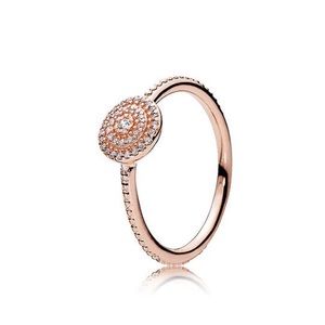 Rose gold pandora ring